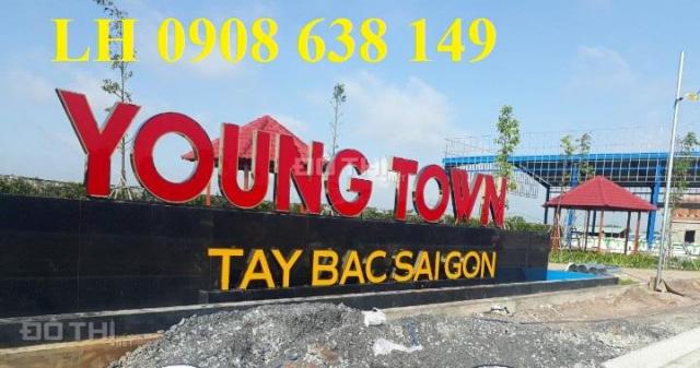 KĐT Young Town Tây Bắc Sài Gòn cạnh Vingroup 900ha, liền kề Daresco, giá chỉ 300 tr/nền, 0908638149