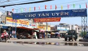 Đất TĐC Tân Uyên, giá 450tr sổ hồng riêng