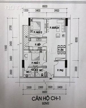 Chủ nhà cần đẩy nhanh căn 92m2 tầng trung IA20 Ciputra, giá 22tr/m2. LH 0978900401