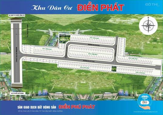 KDC Điền Phát đất nền mặt tiền đường ĐT 743