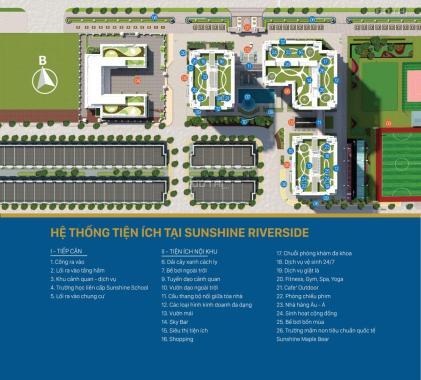 Bảng hàng cực đẹp tại Sunshine Riverside, Tây Hồ chỉ 2,1 tỷ/căn 2PN - 3,1 tỷ/căn 3PN. LH 0906222055