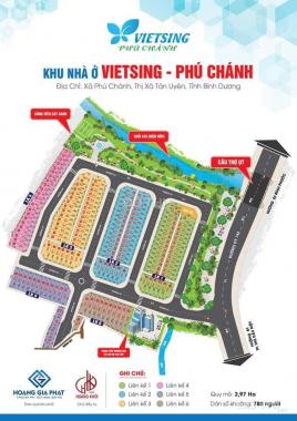 Dự án đất nền Việt Sing - Phú Chánh