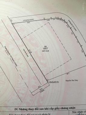 Bán 1625,7m2 đất - 3 mặt tiền Nguyễn Chí Thanh và ĐX 087, Thủ Dầu Một, Bình Dương