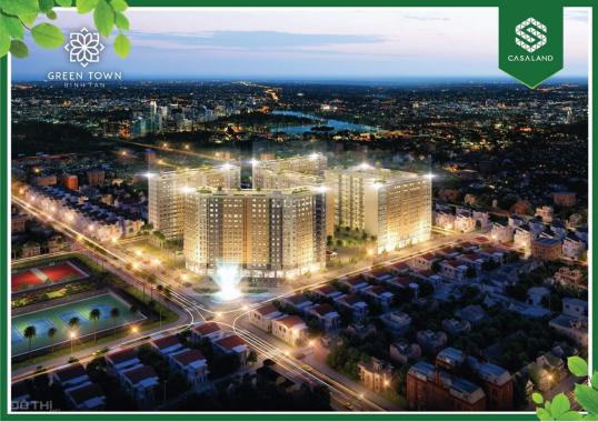 Bán căn hộ chung cư tại dự án Green Town Bình Tân, Bình Tân, Hồ Chí Minh, DT 63m2, giá 1.7 tỷ