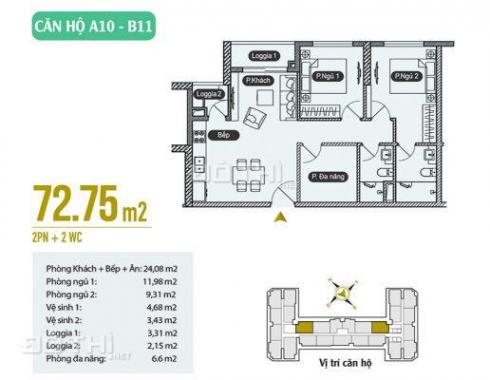 Bán căn 2PN và 3PN dự án Anland Premium - Nam Cường giá tốt nhất (0971443999)