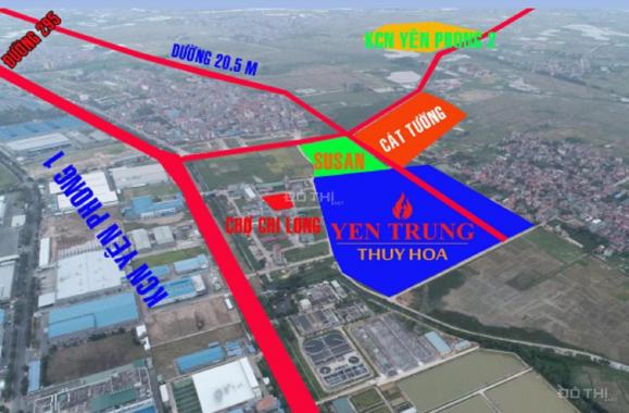 Đầu tư là thắng tại KĐT Yên Trung Thụy Hòa, Bắc Ninh (Đất nền sổ đỏ lâu dài, CK lên tới 3%)