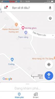 Bán đất mặt tiền đường Trần Ngọc Lên vừa kinh doanh, vừa xây phòng trọ, gần sân golf Phú Mỹ