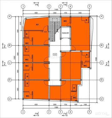 Bán nhà ô tô vào nhà, tòa nhà 6 tầng thang máy đường Phú Đô 162m2, mặt tiền 10m, giá 15,8 tỷ