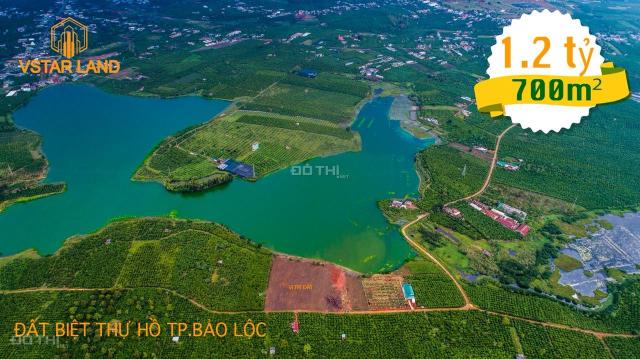 Còn 2 lô cuối (2 và 3) đất Bảo Lộc view hồ Lộc Thanh, diện tích trên 700m2, giá 1.2 tỷ