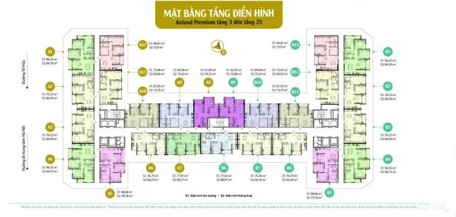 Bán căn hộ B12 chung cư Anland Premium Dương Nội, Nam Cường, dt 66m2. Lh 091 111 3655