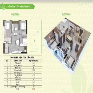 Ra hàng thương mại Ecohome 3, căn 2PN, 1.5 tỷ/căn, căn 3PN, 1.8 tỷ/căn. LH 0966.836.567