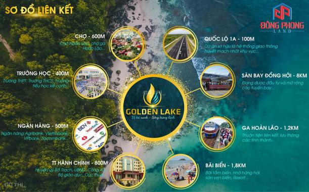 Golden Lake - dự án vàng Bắc Đồng Hới - ngay Quốc Lộ 1A kề sân bay, 9,9 tr/m2 - LH: 0788 682 686