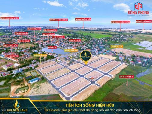 Golden Lake - dự án vàng Bắc Đồng Hới - ngay Quốc Lộ 1A kề sân bay, 9,9 tr/m2 - LH: 0788 682 686