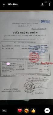 Cần bán nhà 1 trệt + 1 lầu đường Quang Trung, Hiệp Phú, Quận 9, giá 3 tỷ 8