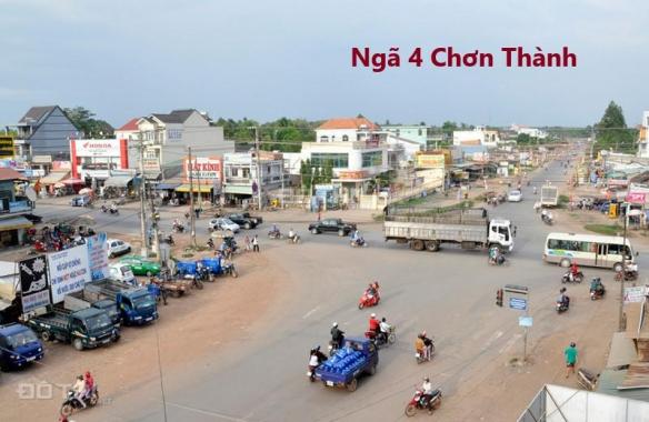 Đất thị trấn Chơn Thành, Bình Phước, gần ngã 4 Chơn Thành, 340m2, giá chỉ 270tr, sổ hồng riêng