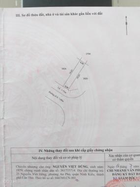 Bán đất đường Số 8 KDC Đông Phú, Châu Thành, Hậu Giang. Nền kế góc, vị trí đẹp, không vướng gì