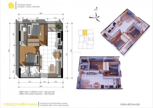 Bán căn hộ Bình Dương chỉ 330 tr, giá 18tr/m2, Tặng 3 chỉ vàng, lãi suất 7,7%/năm. LH: 0969548721