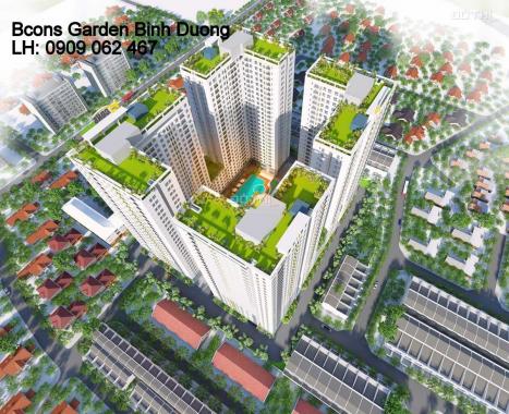 Dự án Bcons Garden, chỉ từ 300 tr sở hữu ngay căn hộ trung tâm Dĩ An