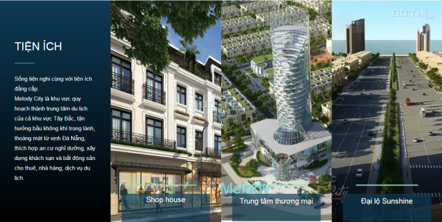 Melody City - Phố thương mại bậc nhất TP. Đà Nẵng - Đối diện New Vincom