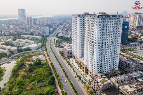 Chung cư Long biên - View Sông Hồng 72m2 - Giá 36tr/m2