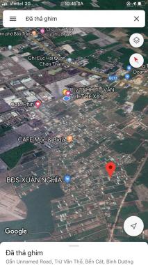 Bán đất tại chợ mới xã Trừ Văn Thố, Bàu Bàng, Bình Dương diện tích 120m2, giá 420 triệu