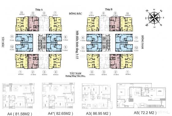 Bán căn hộ mặt đường Cổ Linh giá chỉ từ 2,5 tỷ - liên hệ 0946 993 933