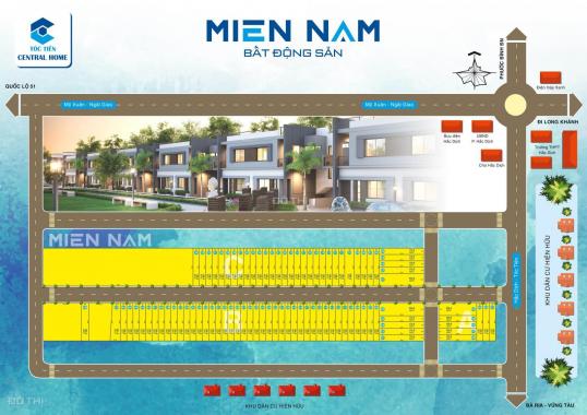 Đất thổ cư Phường Hắc Dịch, TX Phú Mỹ, 450 triệu/nền, 150m2, SHR, mặt tiền đường nhựa 6m