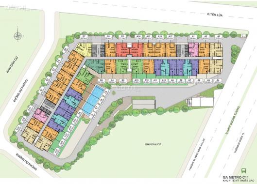 Bán nhanh căn góc view Kinh Dương Vương rất đẹp tầng 16 dự án Moonlight Boulevard. LH 0902295305