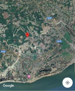 Bán đất nền sổ đỏ Xã Tân Phước, La Gi, Bình Thuận, diện tích 1000m2, giá 650 triệu