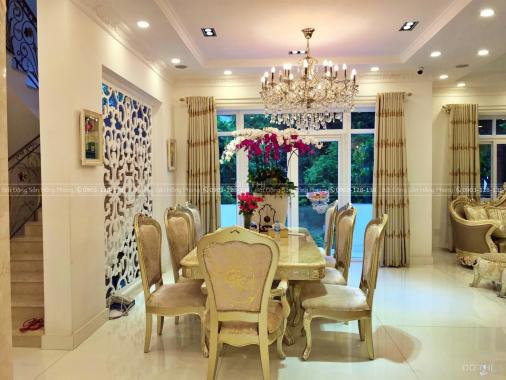 Biệt thự đơn lập Chateau - Phú Mỹ Hưng 600m2, full nội thất đẹp