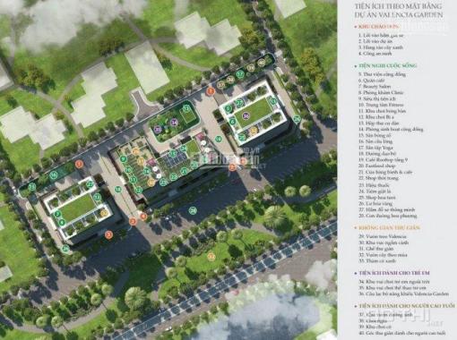 Bán căn hộ 2PN dự án Valencia Garden KĐT Việt Hưng, giá 1.5 tỷ (đã có VAT + KPBT)