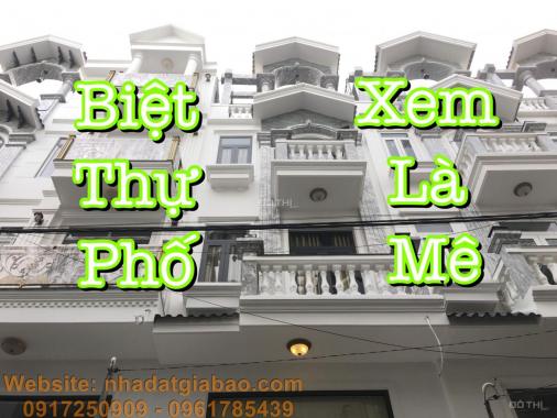 Bán biệt thự phố nằm trong khu đồng bộ ngay đường Nguyễn Oanh, phường 6, Gò Vấp
