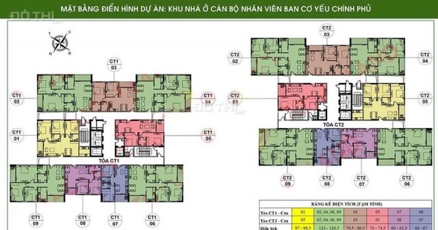 Bán căn hộ chính chủ thuộc dự án chung cư Ban Cơ Yếu Chính Phủ Lê Văn Lương, Khuất Duy Tiến