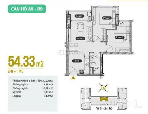 Bán căn hộ chung cư tại dự án Anland 2, Hà Đông, Hà Nội