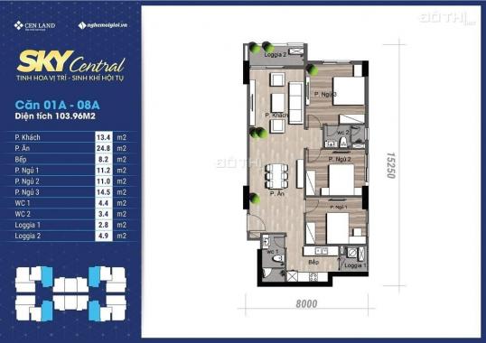 Căn hộ Sky Central giá gốc CĐT - Suất ngoại giao - Chuyển nhượng - Bảng giá tốt nhất - 0964699044