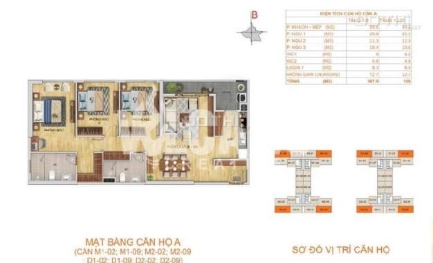 Nhượng lại căn hộ 2 phòng ngủ, 87m2, tầng 14 dự án 6th Element. Giá gốc đợt 1 CĐT, MTG