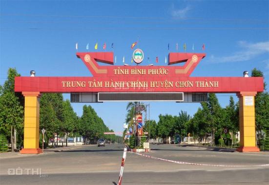 Đất gần TTHC huyện Chơn Thành, lòng đường 15m, lộ giới 32m, đối diện Vincom Chơn Thành. Giá 450tr