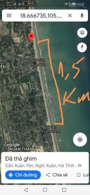 Bán đất chính chủ mặt biển Xuân Yên, Hà Tĩnh, cách Vin Cửa Hội 6km