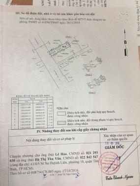 Bán nhà sổ hồng riêng MT đường Thạnh Xuân 22, phường Thạnh Xuân, Quận 12, DT 5x21m, đúc 3 tấm