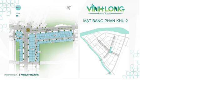 Suất nội bộ dự án Vĩnh Long New Town, lô ngay vòng xoay trung tâm, giá 900 tr