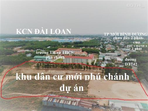 Đất ngay Vsip 2 ngay đường DT 742 (Huỳnh Văn Lũy) kế bên chợ lớn Phú Chánh và TT hành chính tỉnh