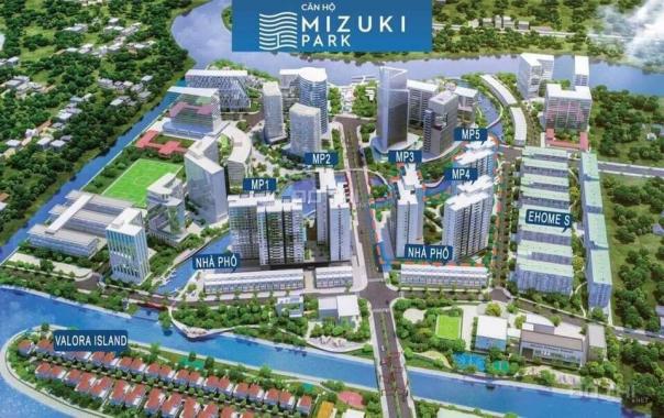 Bán Mizuki Park 72m2, 2PN, 2WC có ban công, giá tốt nhất thị trường, trọn gói 2,15 tỷ