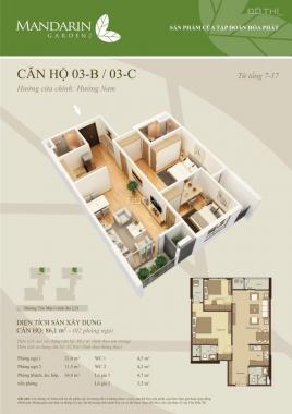 Cần bán căn hộ Hòa Phát - 99 Tân Mai - LH: 0968046861