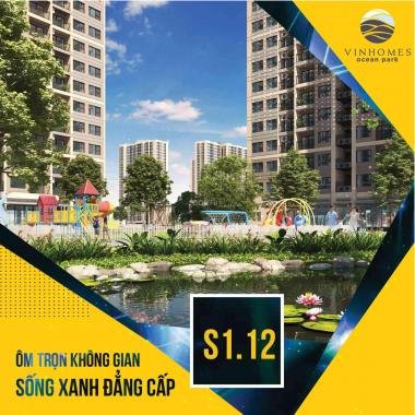 Bán căn hộ chung cư tại dự án Vinhomes Ocean Park Gia Lâm, Gia Lâm, Hà Nội, diện tích 63m2