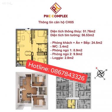 Bán căn hộ PHC Complex - giá đợt 1 cực tốt - ngập tràn ưu đãi chiết khấu và quà tặng. 0867843326