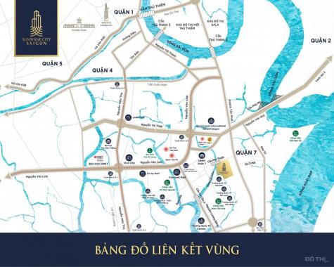 Gấp, cần bán lỗ căn Sunshine City Sài Gòn quận 7 (3,5 tỷ) 2 PN, A1-05 tầng 1x. Bàn giao quý 3/2020