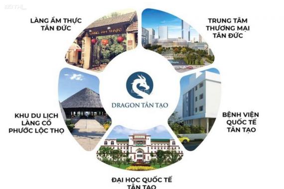 Bảng giá chính thức khu dân cư Dragon Tân Tạo, giá sở hữu 490 triệu nhận nền, sổ riêng