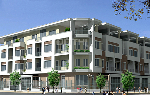 Bán LK xây thô 4 tầng tại KĐT Văn Phú, Hà Đông, kinh doanh sầm uất. LH: 0988 846 847
