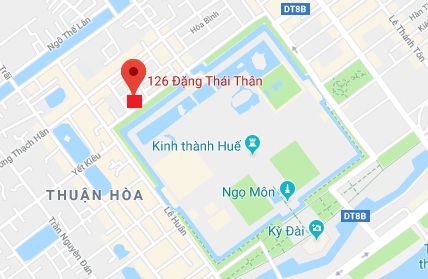 Bán nhà mặt tiền 126 Đặng Thái Thân - Phường Thuận Hòa - nội thành Huế