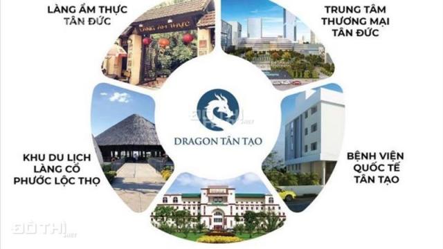 Mở bán KDC Dragon Tân Tạo, nằm liền kề Đại học Tân Tạo, giá rẻ nhất TT Đức Hòa chỉ 699tr/125m2